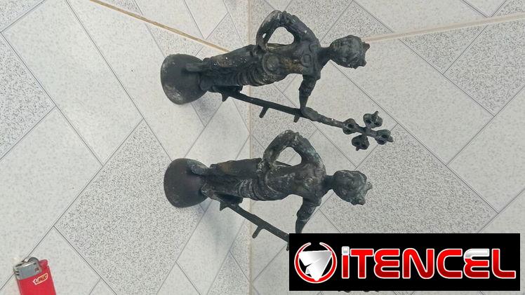 En venta bellas giraldillas de la habana antiguas en bronce…