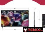 CAÑÓN!!_TELEVISOR LG 43” LED 4K UHD SMART TV|MODELO: UA7000|AÑO 2024|SELLADOS EN CAJA. #56242086