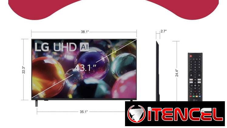 TELEVISOR LG 43” 4K UHD LED SMART TV|MODELOS: UA7000|SELLADOS EN CAJA_53849890_