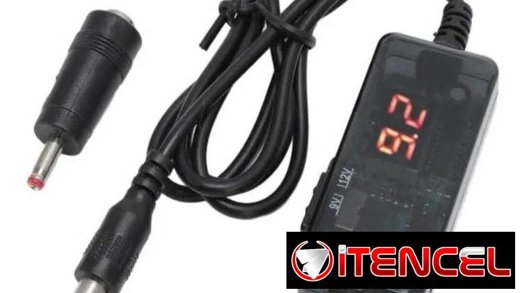 Cable convertidor adaptador USB 5V a DC 9V/12V para Nauta Hogar