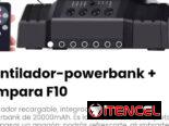 Ventiladores recargables- 40000 y 2000 mAh
