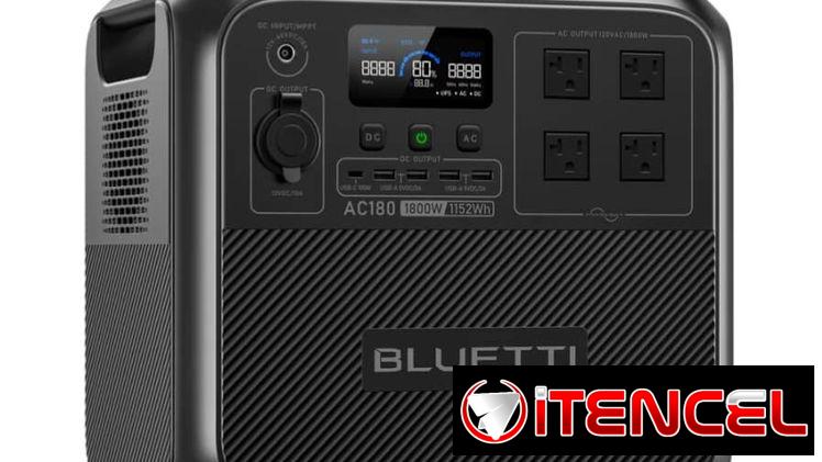 BLUETTI AC180 – Estacion de carga portatil – BLUETTI AC180 – Plantas – Estacion energeticas – ecoflow