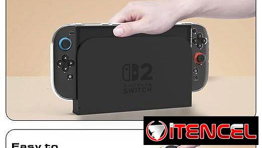 🎮✨ Funda Transparente Nintendo Switch 2 (2025) ✨🎮