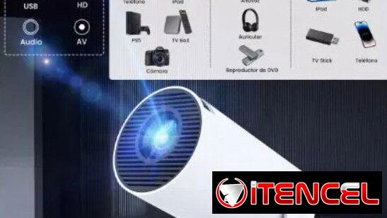 Proyector. H300 Proyector Profesional 4k HD Android Wifi Led 1080p 10000 Lm: Google Play Store incorporado