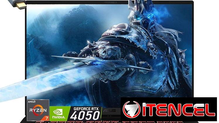 Laptop ASUS Gaming 16″ R7 16/512gb RTX 4050
