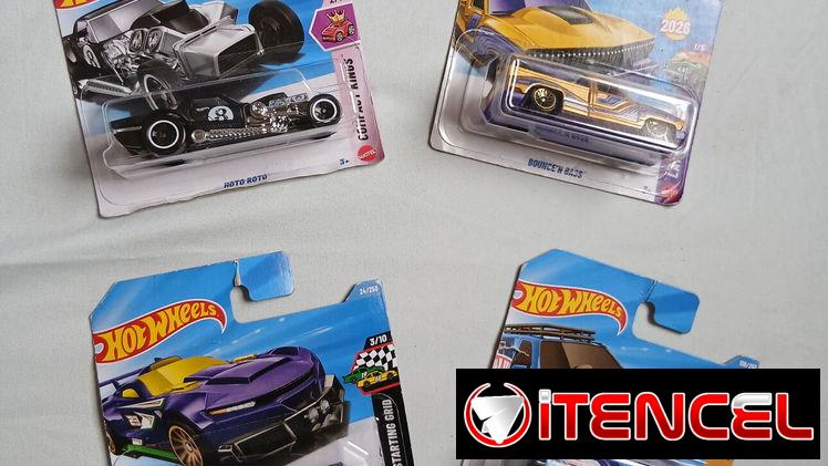 Carrito pequeño metálico para niños