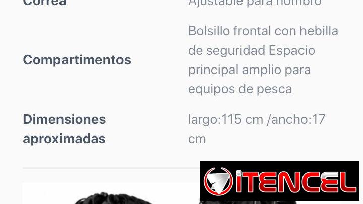 Bolso organizador pesca