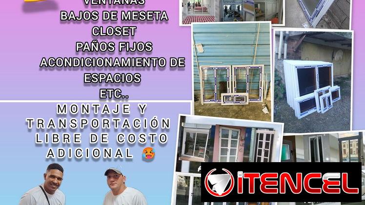 Realizamos todo tipo de diseños modernos en carpintería de aluminio 🪟 y cristal 🔮montaje y transportacion free