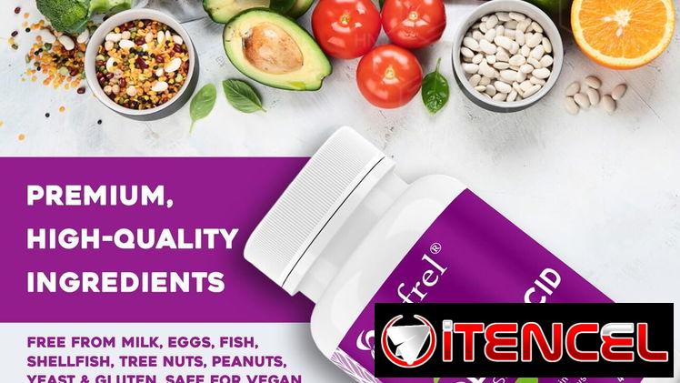 🛒✔ Acido folico de 400mg y 400Tabletas 20 USD