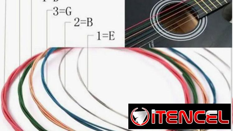 Juego completo de Cuerdas de Guitarra Acústica.