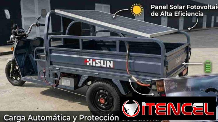 PANELES SOLARES  ¡IMPULSA TU TRICICLO CON ENERGÍA SOLAR POR SOLO $500 USD!  Haz tu vehículo autónomo y eficiente