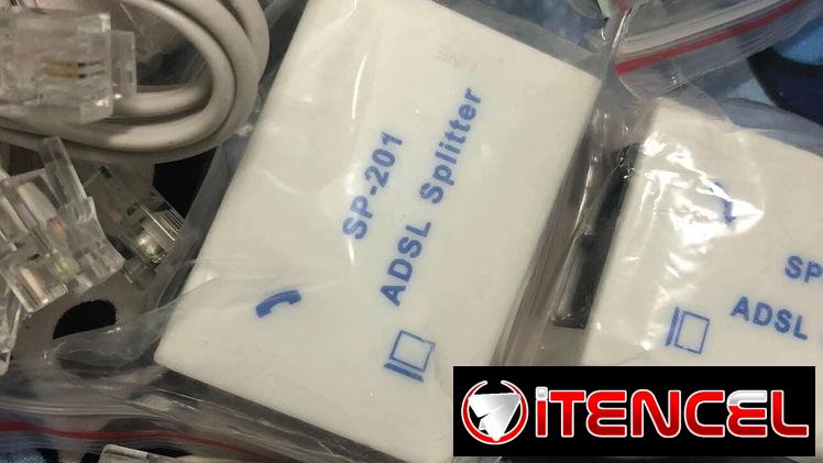 @/ SPLITTER ADSL PARA NAUTA HOGAR SELLADOS + CABLE RJ11 NO PIERDA SU CONECCION X UNA LLAMADA 55821991