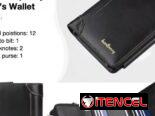 Regala elegante billetera de amplia capacidad