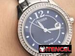 RELOJ CITIZEN ECODRIVE SILHOUTTE CRYSTAL (FE1140-86L) DE MUJER ,30MM EN ACERO INOXIDABLE CON BISEL DE DIAMANTES 58049738