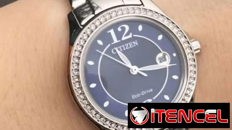RELOJ CITIZEN ECODRIVE SILHOUTTE CRYSTAL (FE1140-86L) DE MUJER ,30MM EN ACERO INOXIDABLE CON BISEL DE DIAMANTES 58049738