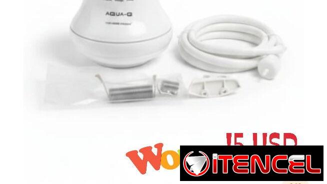 Ducha y calentador eléctrico