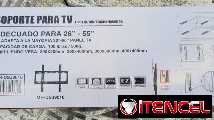 📺 Soportes de Tv Originales. 14 a 42 pulgadas 4000cup. y de 26 a 55 pulgadas 5000cup.
