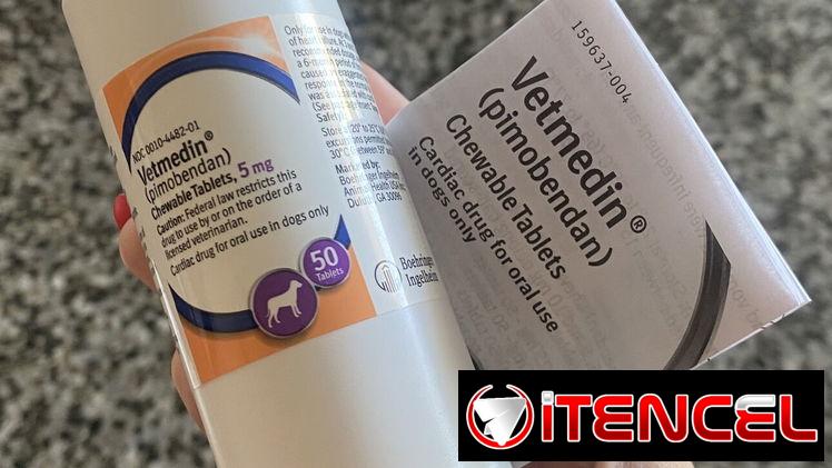 Pimobendan sellado de 50 tabletas cada una de 5mg
