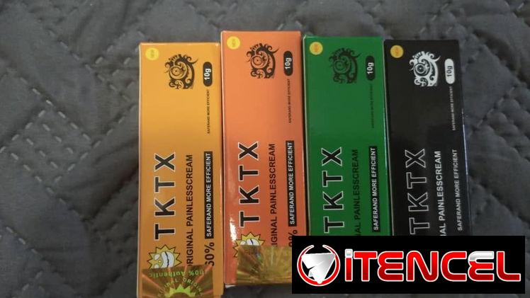 Anestesia TKTX para tatuajes