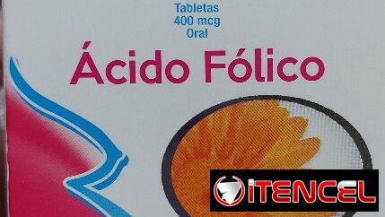 Acido folico frasco 90 cápsulas, Materfol  vence septiembre 27