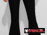 Jeans campana y tubo de mujer