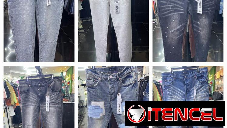 Pantalones de mezclilla de hombre