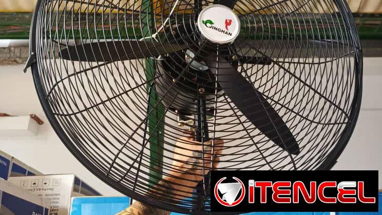 VENTILADOR PARED INDUSTRIAL Jinghan 100W, Tres velocidades Precio $180 USD  Transporte incluido