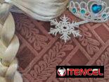 Disfraz de Frozen en y peluca de Frozen para niñas