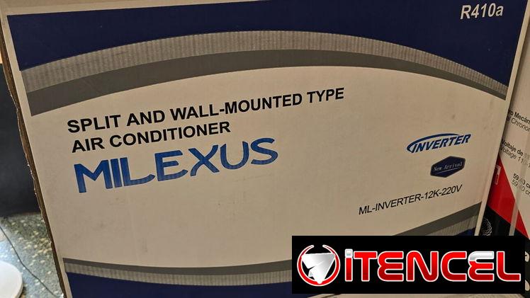 ❄️ INVERTER ❄️ SPLIT MILEXUS 1TON 220V INVERTER. MENSAJERÍA CON FACTURA Y GARANTÍA. TLF 54833699