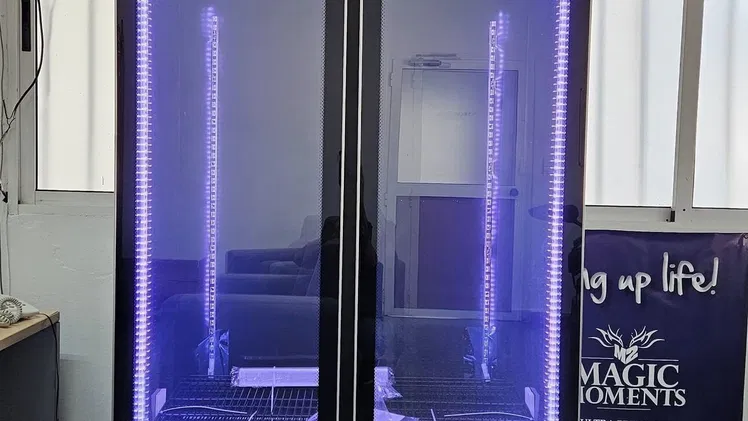 Exhibidora doble 25 pies / 690 Litros vertical marca Xingx precio $1570 usd Transporte Incluido. Factura y Garantía