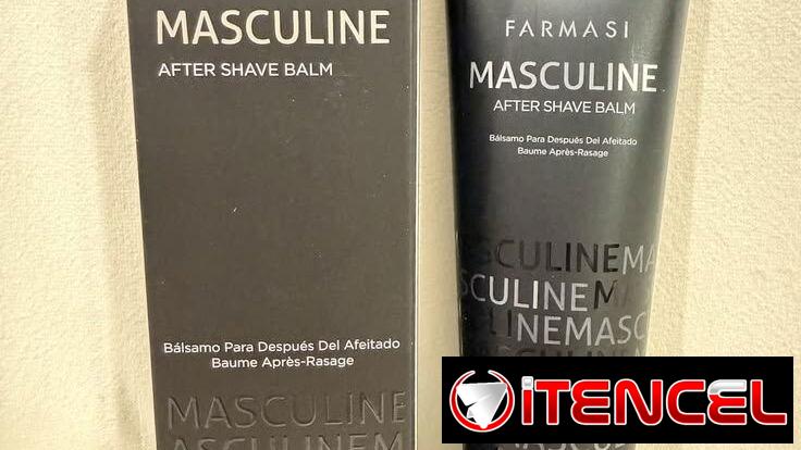 Shampo y Gel de baño junto con crema para después de afeitado de la línea Masculine de la marca Farmasi