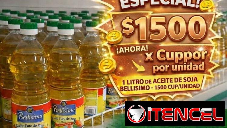 ACEITE DE SOYA 1 LITRO= 1500 ACEITE ACEITE