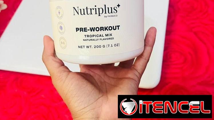 ⚡ Pre-Workout Recharge Nutriplus Farmasi | Energía Rendimiento Deportivo | Guaraná Vitaminas