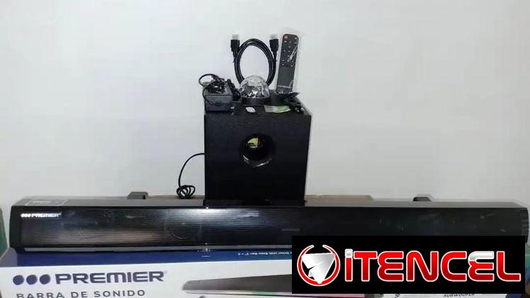 BARRA DE SONIDO / PREMIER / BOCINA CON SUBWOOFER / NUEVO / ALTA CALIDAD DE SONIDO /