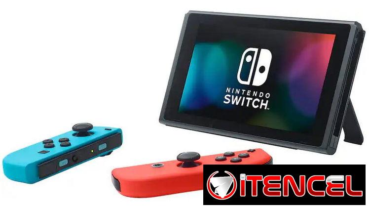 ☎️53544655 🛵 Entrega Gratis ⭐Nintendo Switch – Consola Híbrida con Joy-Con Azul/Rojo Neón ⭐