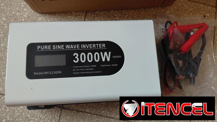 Inversor de 3000w y 72v. Nuevo en caja. Mensajería opcional