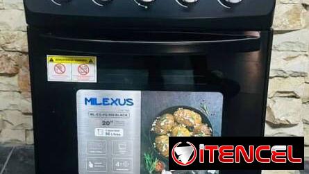 Cocina de Gas con Horno Milexus 4H (Na)