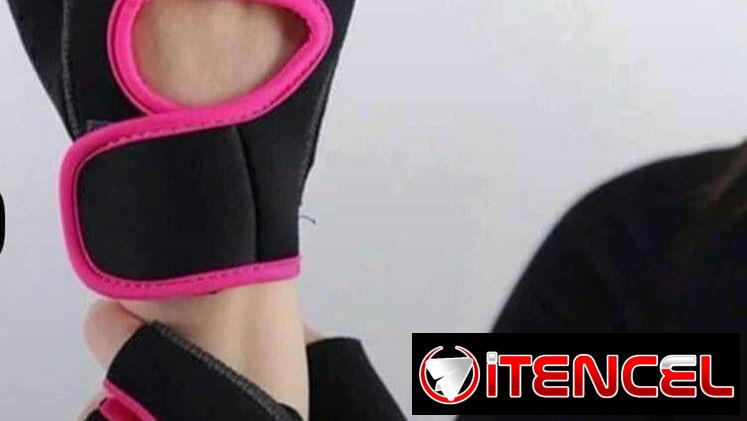 GUANTILLAS DE MUJER ROSADAS.