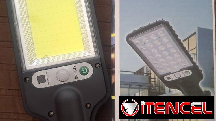 🔆Lámpara Solar de Pared Exterior con Sensor de Movimiento. 50W
