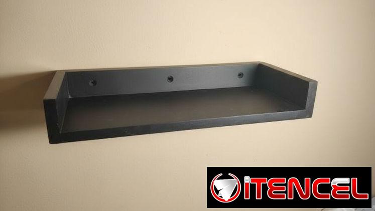 Repisa minimalista de MDF hidrófugo