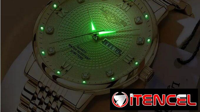 – Reloj Elegante Automático 42mm  LANGQIES