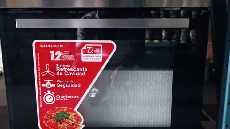 Horno Drija de empotrar de gas 60cm mensajería incluida