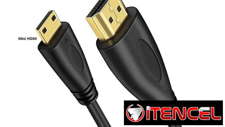 🔌 Cable HDMI a Mini HDMI 1.5M 📺 Compatible 1080P/720P 🎥 Alta velocidad – HDTV, cámara, laptop, más