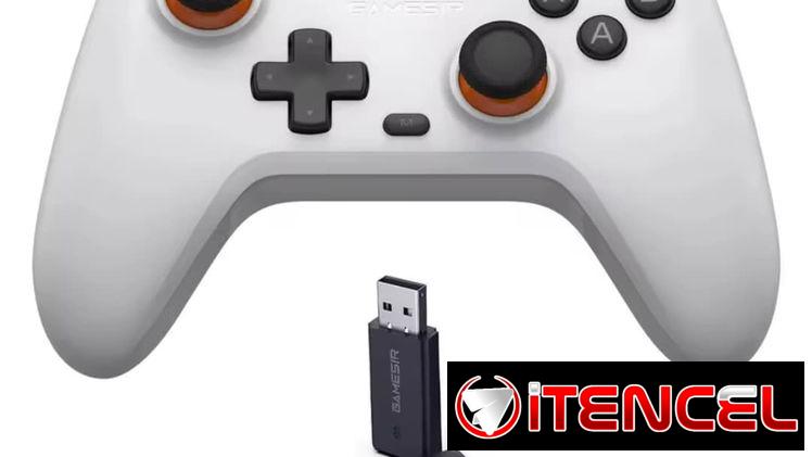 $35 usd GameSir Nova Lite Controlador de mando inalámbrico con Bluetooth, Dongle y forro se pueden usar en ( Switch 1 y
