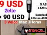 Ventilador recargable