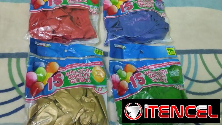 Globos , potes desechables ,absorventes