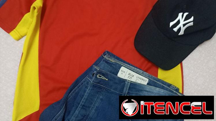 Chort mezclilla talla 34 y pulover España Talla L