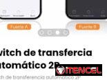 Switch de transfercia automático 2P. Modelo: TOQ7e-100/2