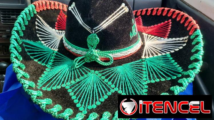 Sombrero Ranchero Mexicano.Mariachi Original
