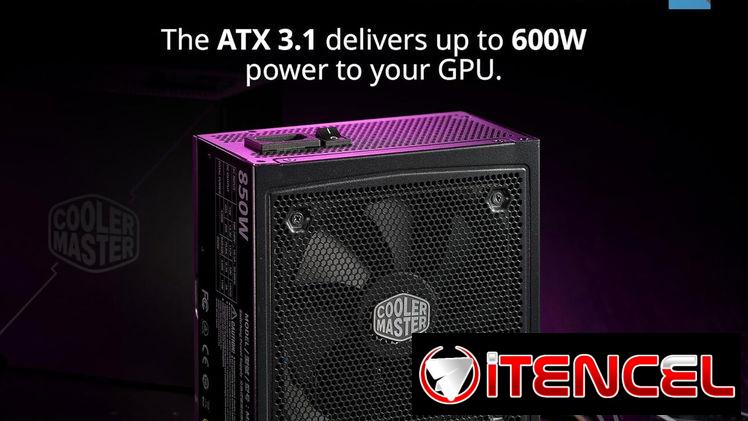 Fuente de alimentación Cooler Master de 850 W80+ Gold Certified PSU, Cybenetics Platinum 52815418